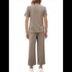 thumbnail image 2 of Conjunto Deportivo de Dos Piezas para Mujer, Informal, de Corta y Pantalón . Caqui L, 2 of 5