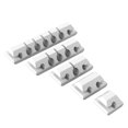 thumbnail image 1 of 5 clips para cables JAMW organizador de gestión de cables autoadhesivo hogar oficina cabina coche, 1 of 5