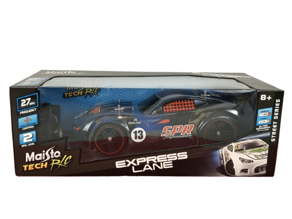 Details about    Race Car Kids Remote Control Express Lane  Brand New Mfg By Maisto 1:14 Scale 