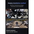 thumbnail image 4 of de Monitoreo de Presión de Neumáticos Inalámbrico M3 X con Sensores Externos, Pantalla LCD Impermeable y TPMS en Tiempo Real para Motocicletas., 4 of 5