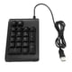 thumbnail image 3 of HURRISE Numeric Keypad 19-Key USB Wired Digital Backlit Keyboard Breathing Computer PC, 3 of 4