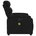 thumbnail image 4 of vidaXL Electric Massage Recliner Chair Black Fabric, 4 of 9