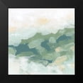 thumbnail image 2 of Vess, June Erica 15x15 Black Modern Framed Museum Art Print Titled - Greenfield Fog II, 2 of 5