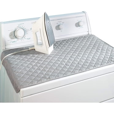 33x18" Magnetic Ironing Blanket Mat, Foldable Ironing Blanket, Magnetic Ironing Mat Heat Resistant Laundry Pad