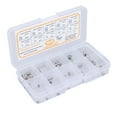 thumbnail image 4 of 55 Pcs Écrou Fileté en Acier Inoxydable à Visser M2 M2.5 M3 Filetage avec Boîte de Rangement pour Meubles en Bois, 4 of 8