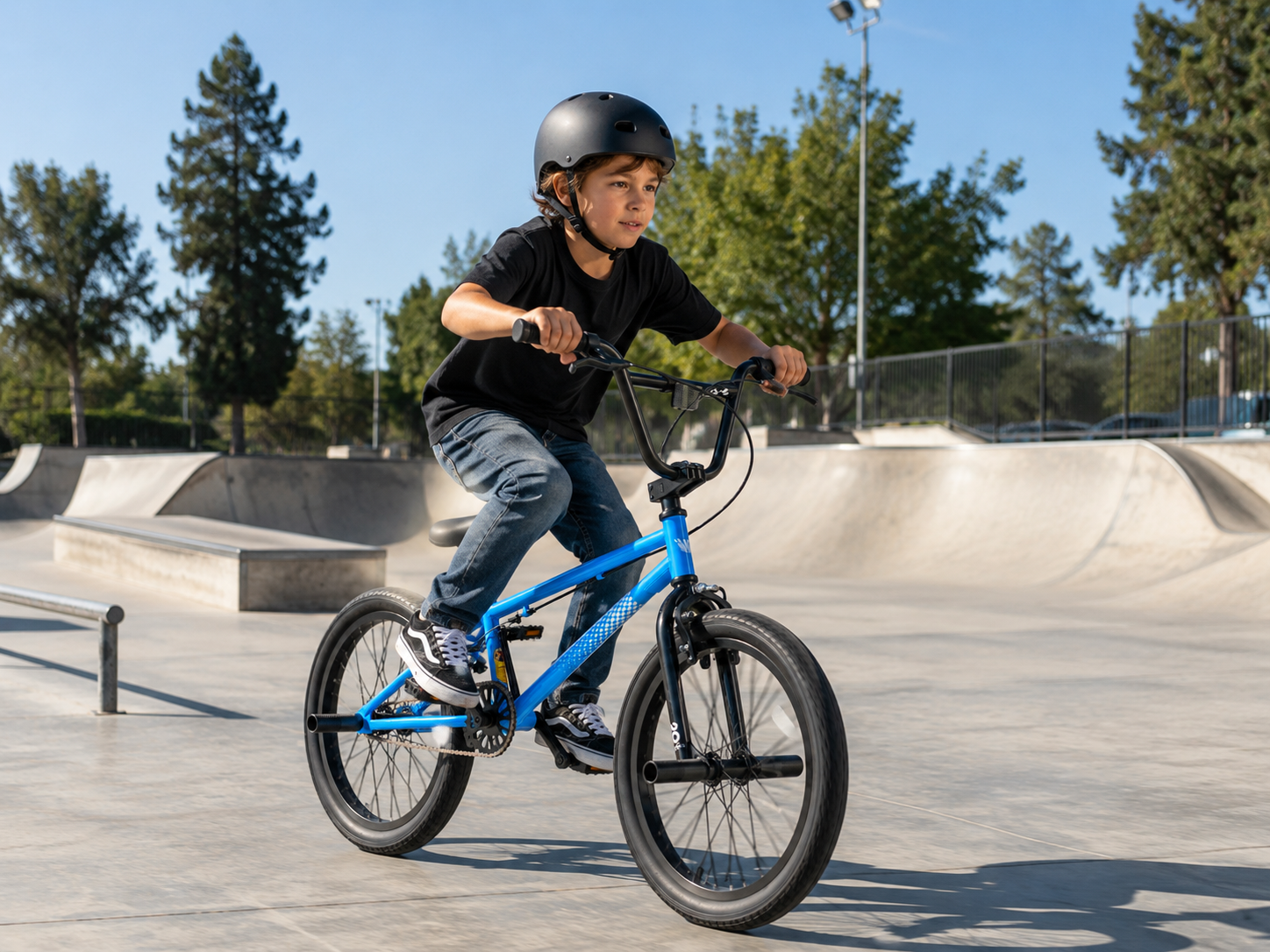 XJD 18 Inch BMX Bike For Boys 7-11 Years Freestyle photo 6