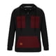 thumbnail image 3 of pstuiky camisas de manga larga para hombre, Sudadera con capucha y cremallera para hombre, estilo patchwork, para entrenamiento, deportes al aire libre, con múltiples bolsillos, chaquetas de invierno, 3 of 4