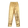 thumbnail image 3 of CHICTRY Girls Metallic Dance Gymnastics Pants Skinny Athletic Leggings Dancewear, 3 of 6