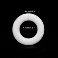 thumbnail image 2 of MECCANIXITY 1.6 Inch Foam Wreath Forms Round Craft Rings for DIY Art Crafts, Florists, Home Decoration Pack of 2, 2 of 6