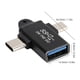 thumbnail image 3 of Convertidor OTG 2 en 1 USB 3.0 a Micro USB y adaptador tipo C compatible con sincronización de datos de alta velocidad y carga rápida, 3 of 8