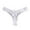 White, variant on Elegant Mesh Breathable Low Rise Panties for Women|Seamless Lace T-String Underwear with Comfort Fit White S