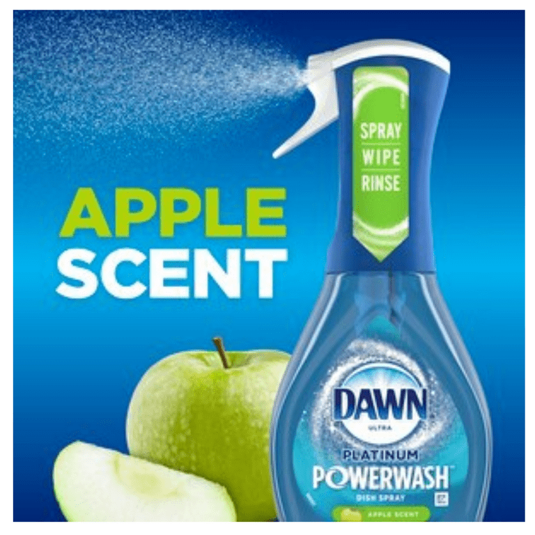 Dawn Platinum Powerwash Dish Spray Apple -- 16 Fl Oz 