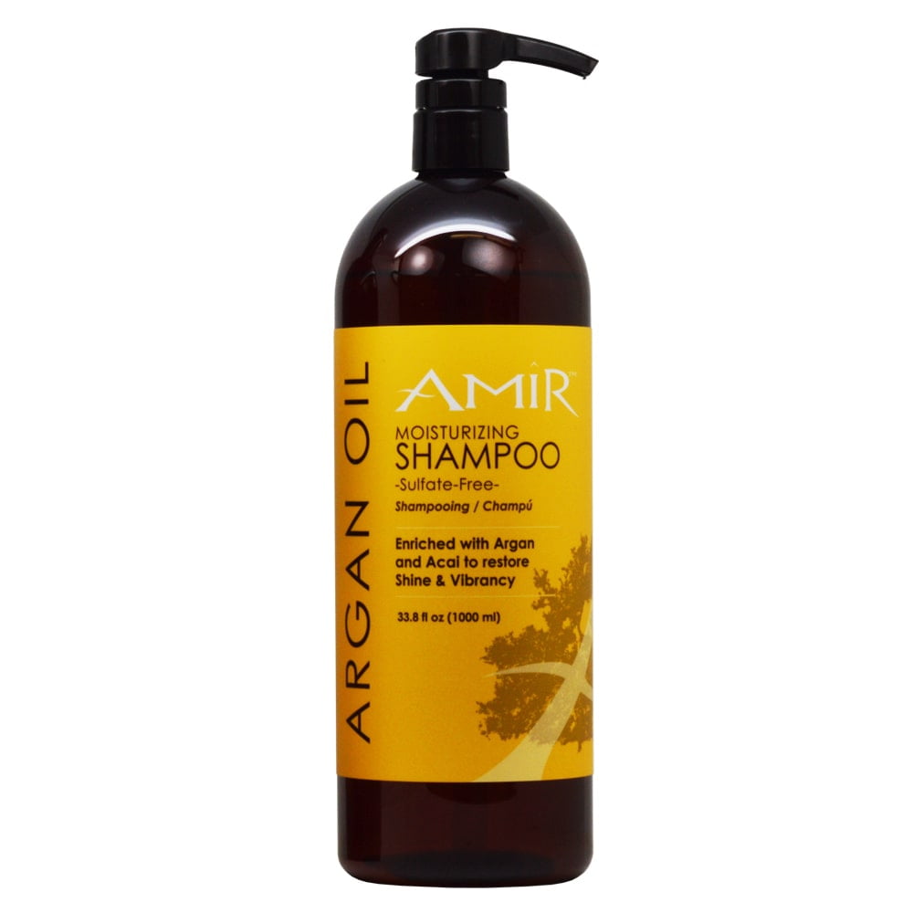 Amir Argan Oil Sulfate Free Moisturizing 33.8-ounce Shampoo - Walmart.com