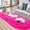 Rose Red, variant on FUTATA Super Soft and Fluffy Carpet Fluffy Smooth Carpet Non-slip Floor Mat Plush Sofa Cover Cushion Bedroom Bedside Living Room Carpet Kindergarten Washable Floor Mat