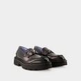 thumbnail image 2 of Versace Adriano Flat Shoes - Leather - Black Black (Men's), 2 of 4