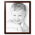 thumbnail image 2 of ArtToFrames 26" x 33" Matte mahogany Diploma Picture Frame, 26x33 inch Brown Wood Poster Frame (WOM-5108), 2 of 7