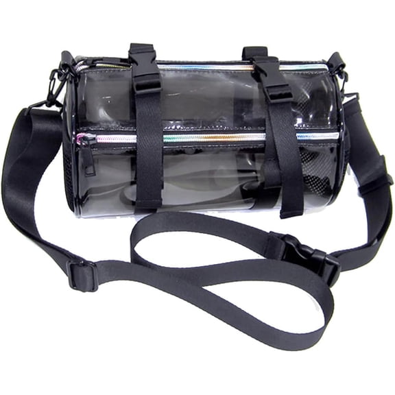 Women Transparent Jelly Shoulder Small Crossbody Bag Designer Fashion Handbag Clear Purse Laser Satchel