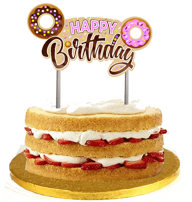 Free Printae Happy Birthday Cake Topper Download 37 Cake Banner 
