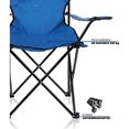 thumbnail image 4 of Silla  Bloosom Para Playa Alberca Camping Y Pesca Portatil Plegable Azul Celeste, 4 of 4
