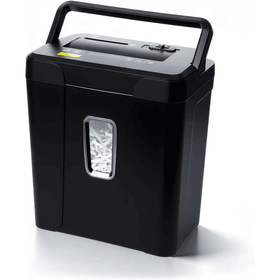 14 Sheets Paper Shredder for Home P-4 Security Level 2 Minutes Runtime 5.5 Gallon