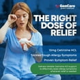thumbnail image 4 of GenCare 24 Hour Allergy Relief Cetirizine HCl 10mg for Allergy Relief, 200 Caplets, 4 of 8