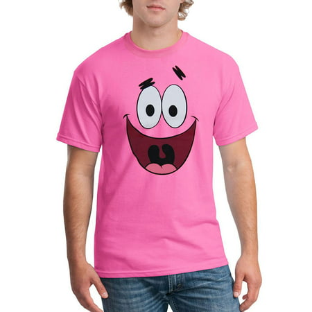 Spongebob Patrick Star Face T-Shirt (Spongebob And Patrick Best Friend T Shirts)