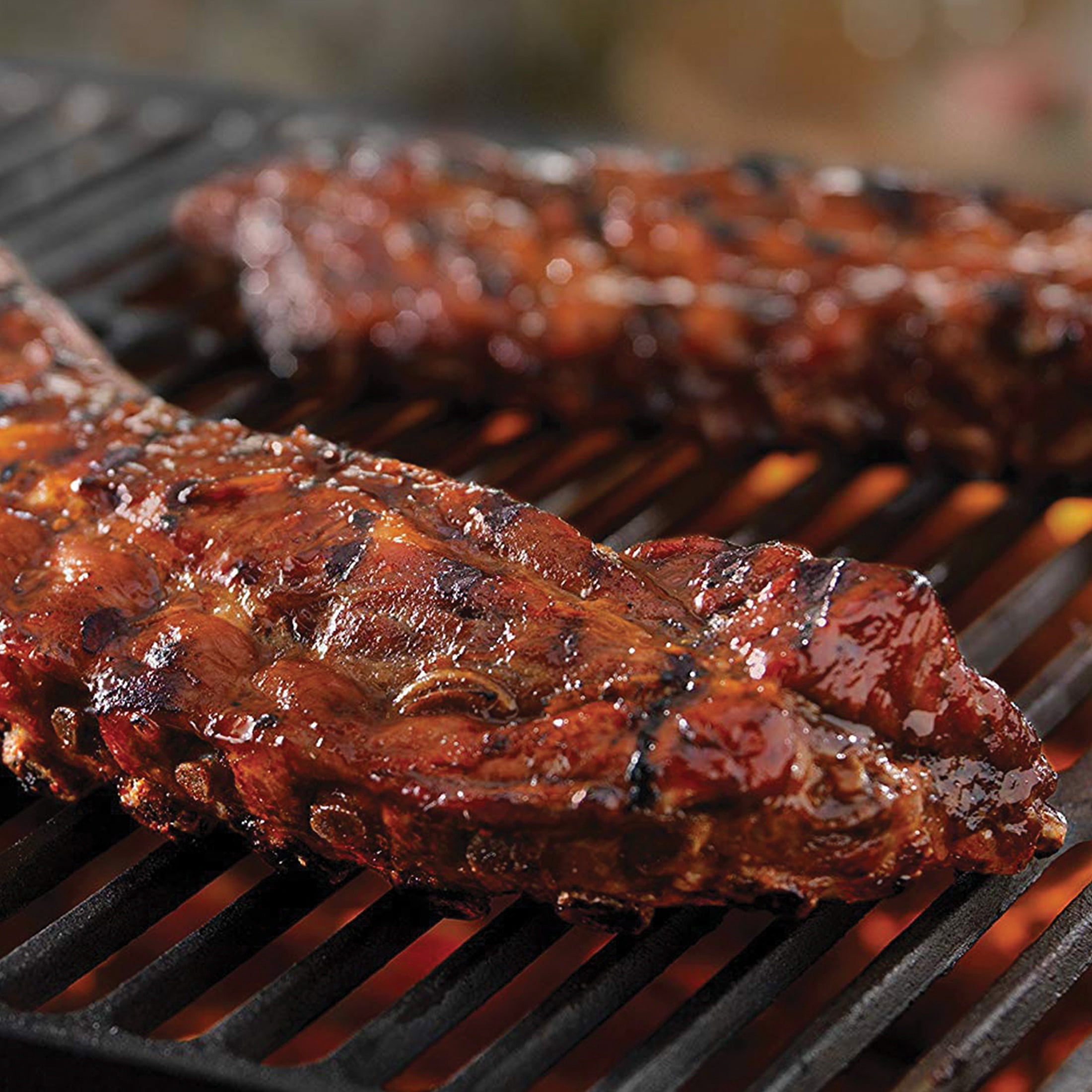 Butcher's Select 24 oz Smoked and Fully-Cooked Seasoned Pork Baby Back Ribs with BBQ Sauce