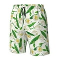 thumbnail image 5 of Kdxio Tulips Flowers Pattern Mens Casual Shorts - Drawstring Summer Beach Sports Shorts for Men, 5 of 9