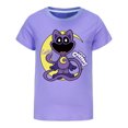 thumbnail image 6 of Boys'  Smiling Critters Graphic Short Sleeve T-Shirts girls Summer comfort top, 6 of 10