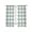 Grayish Green, variant on Sheer Curtains 45 Inches Long, Blue White Plaid Light Filtering Window Curtains for Living Room, Gradient Geometric Buffalo Checkered Rod Pocket Voile Sheer Curtain Drapes, 52"W x 45"L, 2 Panels