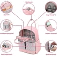 thumbnail image 2 of 2026 Diaper Bag Backpack,Diaper Bags for Girls Boys,Baby bag for mom Dad,Contains Pacifier Case,Large Capacity Tote (Pink), 2 of 5