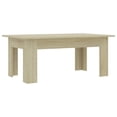 thumbnail image 2 of vidaXL Coffee Table End Table Side Sofa Table with Storage Engineered Wood, 2 of 17