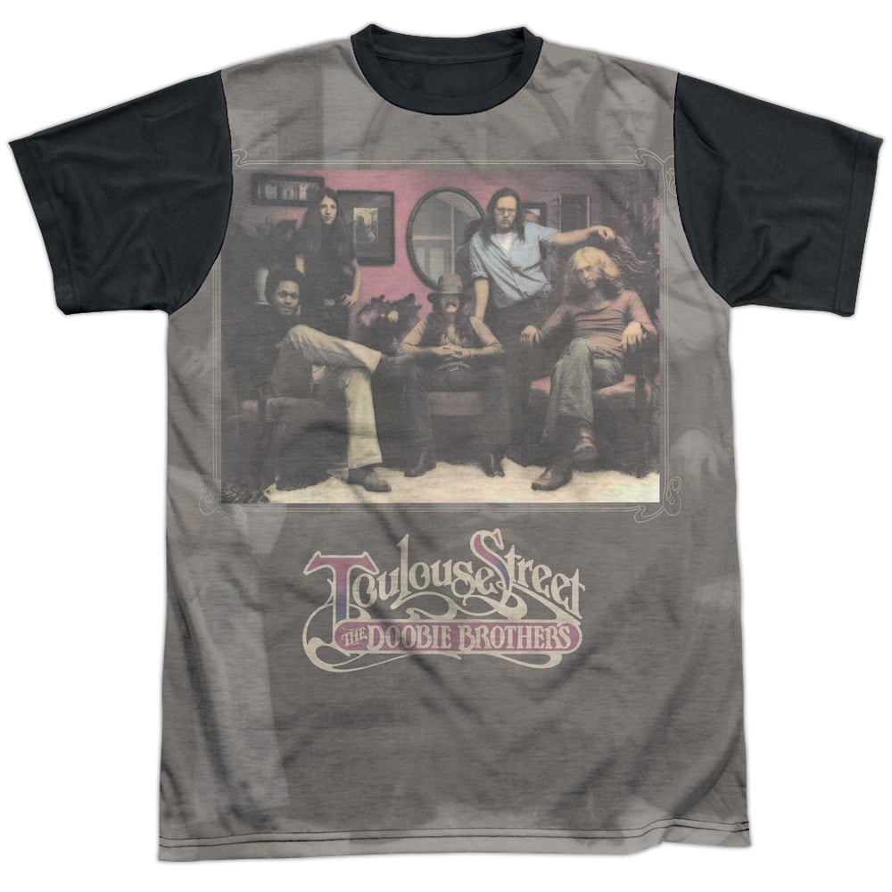 Women's M The DOOBIE BROTHERS LISTEN TO THE MUSIC Pink T-SHIRT Toulouse Street