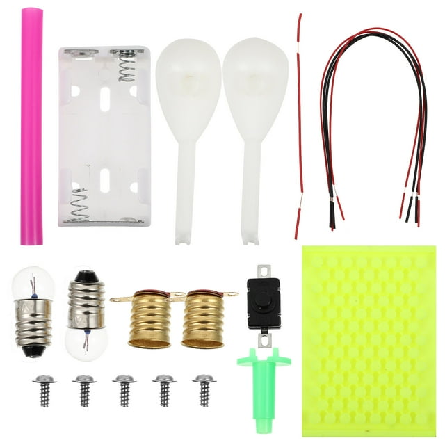 MasteelfCA 1 Set DIY Double Head Street Lamp Science and Technology Experiment Toy