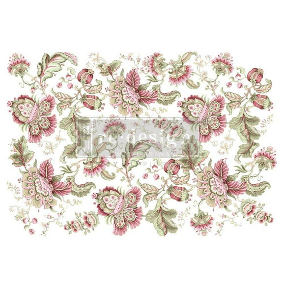 Prima Marketing Re-Design Decor Transfers 24"X35"-Boho Paisley