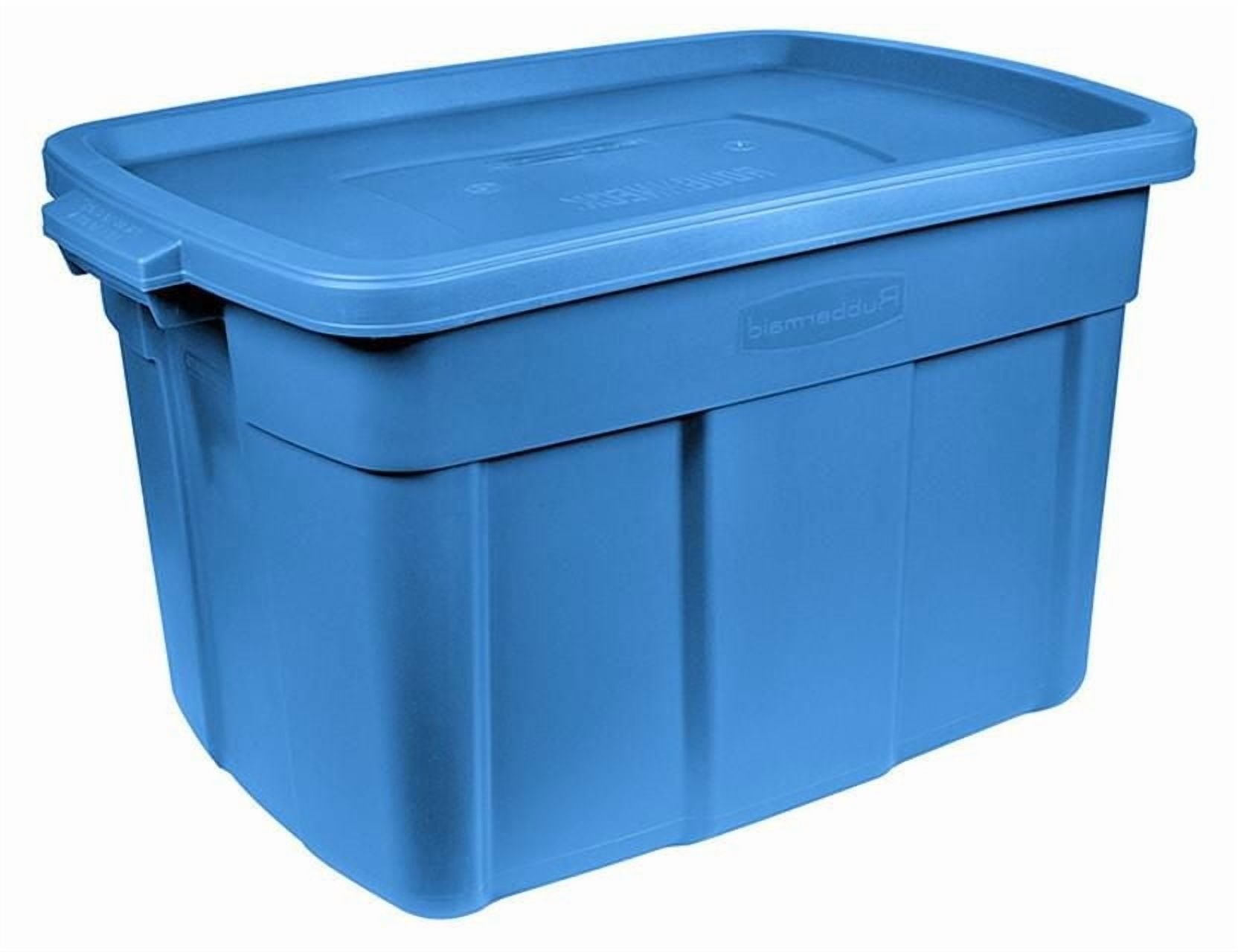 Bac de rangement 68 L Roughneck de Rubbermaid - bleu Bac de rangement de 68 litres