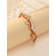 thumbnail image 2 of Xiao Hua Pulsera de cuentas de arroz con concha y colgante de playa, pulsera de cuentas de cristal de concha, estilo J, 2 of 4