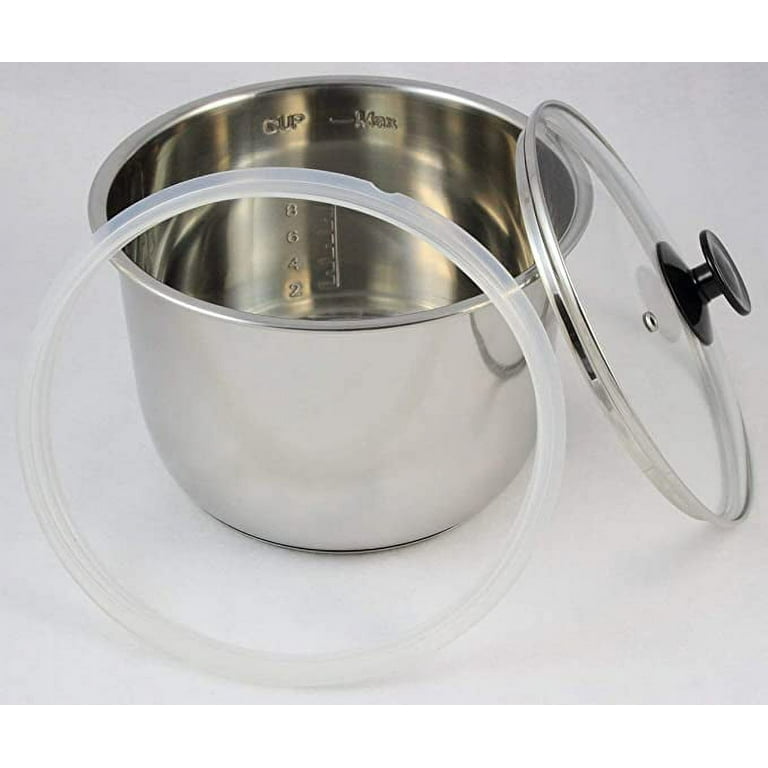  Instant Pot 2-Pack Sealing Ring 5 & 6-Qt, Inner Pot