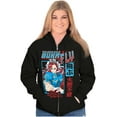thumbnail image 4 of Street Fighter Chun Li Born Fly Zip Up Hoodie Men's Women's Brisco Brands S, 4 of 6