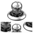 thumbnail image 4 of Ambientador solar para automóvil Fútbol giratorio automático Aleación fuerte Diseño elegante Ambientador para automóvil para decoración de vehículos Plata, 4 of 5