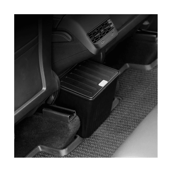 Trash Can for Model Y 2020-2023, Garbage Can Bin Accessories, Rear Center Console Storage Box Organizer