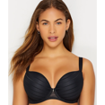 thumbnail image 6 of Freya Cameo Deco Plunge Moulded Underwire Bra (3160),28GG,Black, 6 of 12