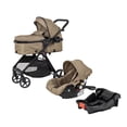 thumbnail image 1 of Carriola con Autoasiento Reversible y Reclinable con bambineto - Beige King D'Bebe -, 1 of 7