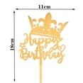 thumbnail image 1 of Decoración para tarta de feliz cumpleaños, adornos para tartas con letras acrílicas, suministros para fiestas, decoraciones para tartas negras de feliz cumpleaños para niño, 33 diseños Tan Jianjun unisex, 1 of 2