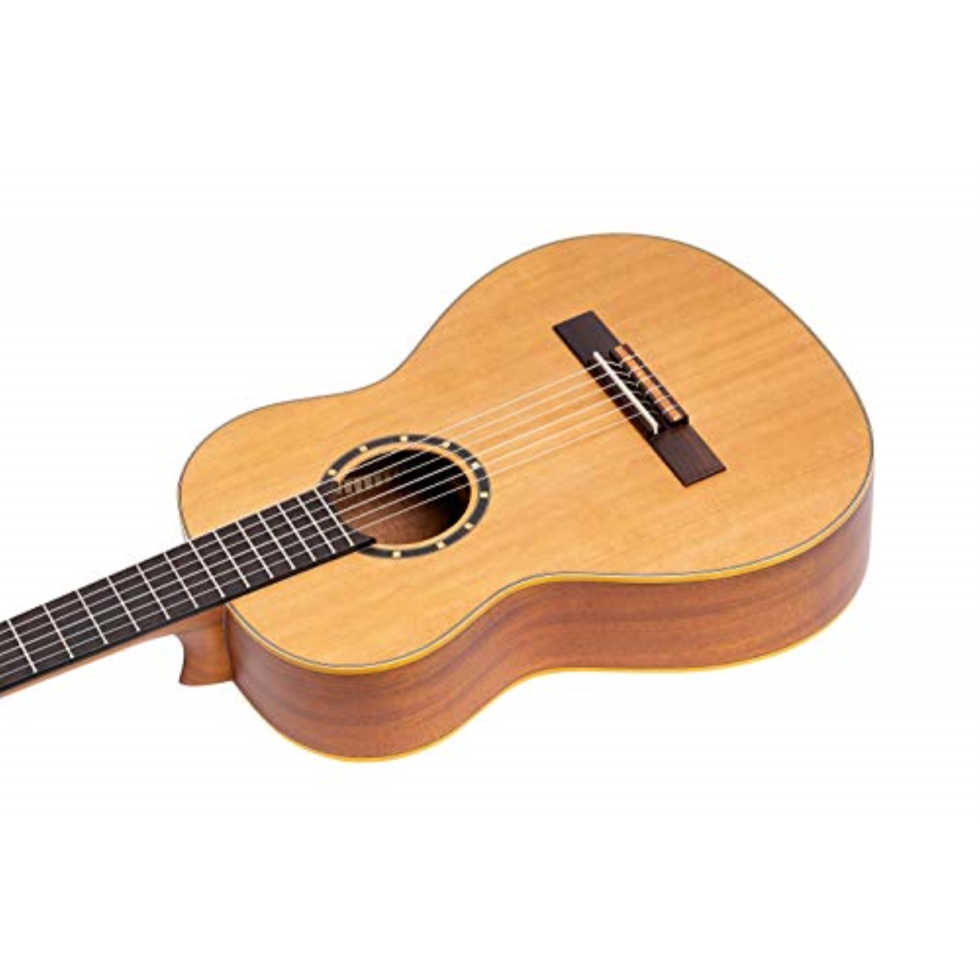 Ortega Family Series R122L-3/4 3/4 Size Left-Handed Classical Guitar Satin Natural 0.75