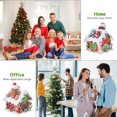 thumbnail image 2 of MasteelfCA 3Pcs Liminous Cabin Pendants Glowing Resin Crafts Christmas Tree Pendants, 2 of 8