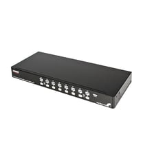 16PORT USB PS2 KVM SWITCH 1U RACKMOUNT WITH OSD