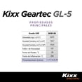 thumbnail image 2 of Aceite Transmisión Estándar Kixx Geartec Gl-5 80w-90, 1l, 2 of 2