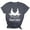 Dark Grey, variant on Being Good is Overrated, Halloween Shirts for Women & Men, Disney Villains T-Shirt, Maleficent Graphic Tee - Athletic Heather