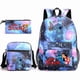 thumbnail image 3 of 3pcs Stitch Backpack Cartoon Schoolbag Messenger Bag Pencil Box Case Laptop Travel Bag Mochila Back To School Gifts, 3 of 5